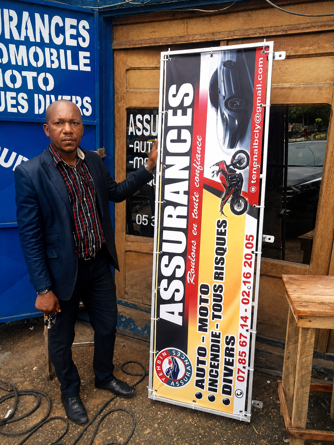 Confection et pose d’enseigne publicitaire