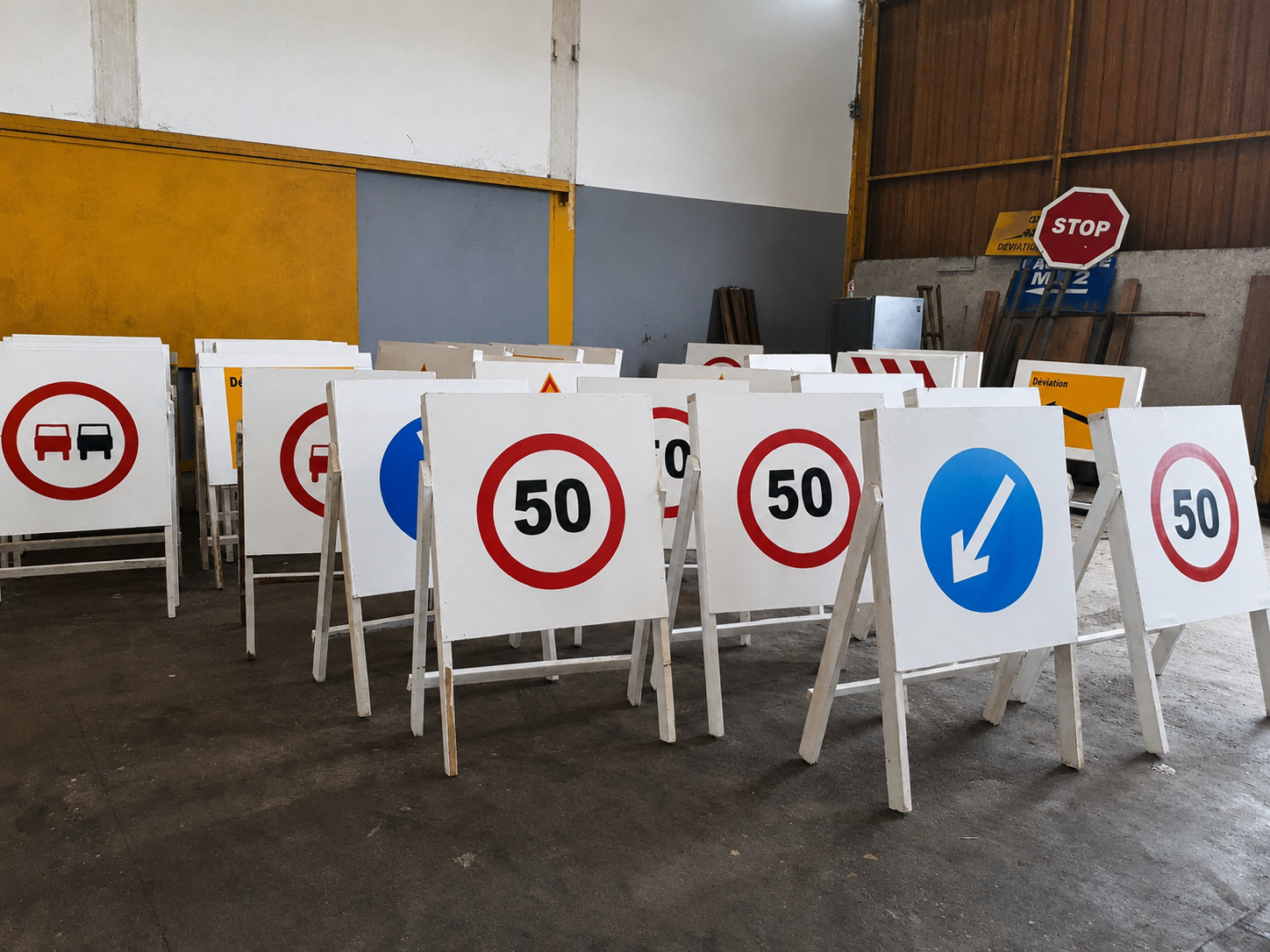 Panneaux de signalisation pour SINTRAM CI